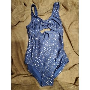 Child's One-Piece Swimsuit, Size XS (4/5)